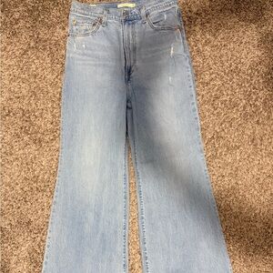 Levi's Light Blue Flare Jeans